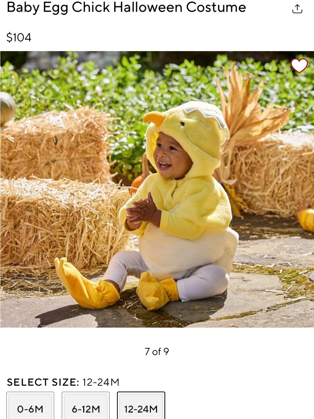 THIS IS THE SWEETEST COSTUMEYellow Egg Chick Halloween Costume - Pottery Barn!!!